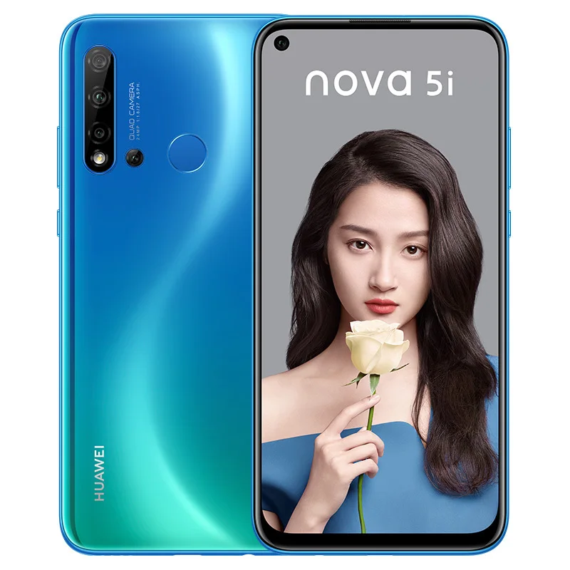 HuaWei Nova 5i мобильный телефон Kirin 710 Android 9,0 6," полный экран 5* Камера отпечаток пальца OTG 8 Гб ram 128 ГБ rom рекордер звонков