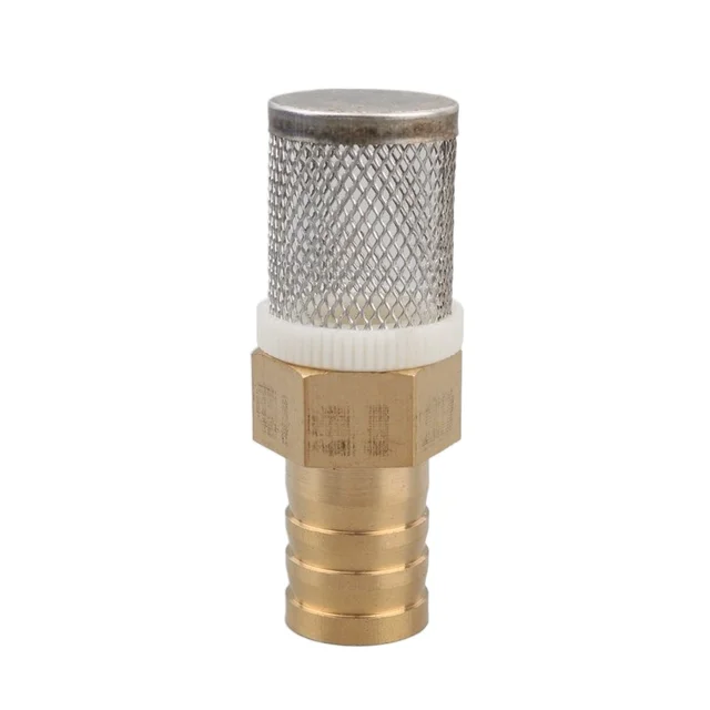 1Pc Sárgaréz 6 ~ 25 Mm Tömlőszűrő Öntözőszűrők Autómosó Permetező Szivattyú Szűrő Háló Rozsdamentes Acél Hálószűrő - Image 3