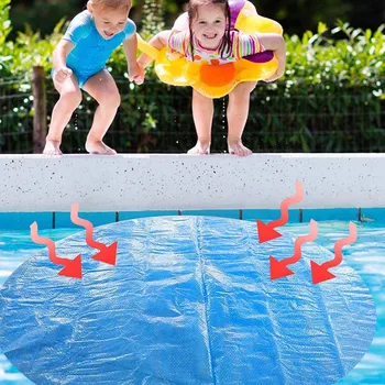

Round Pool Cover Solar Protector for Home Above Ground Protection Swimming Pool Summer XHC88