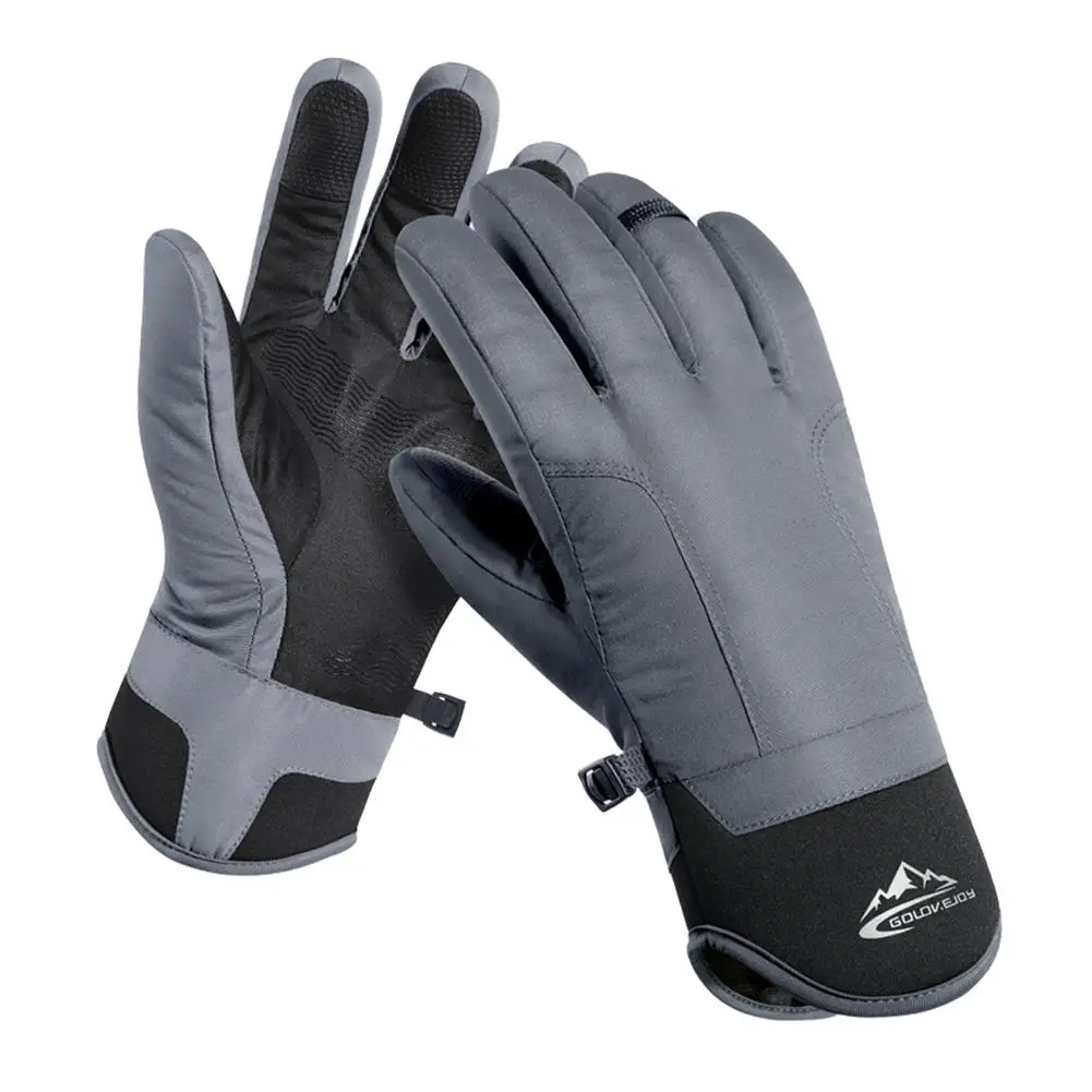 Winter Fishing Cycling Gloves Waterproof Hunting Glove with Anti-Skid Palm 