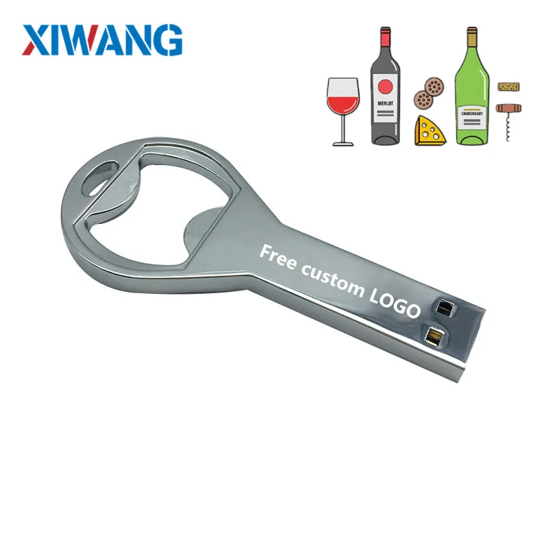 USB флэш-накопитель 128 GB 64 GB 32 GB ручка для открывания бутылки Drive 16 GB 8 GB 4 GB USB 2,0 флешки флэш-памяти memory stick u диск Бесплатный Пользовательский