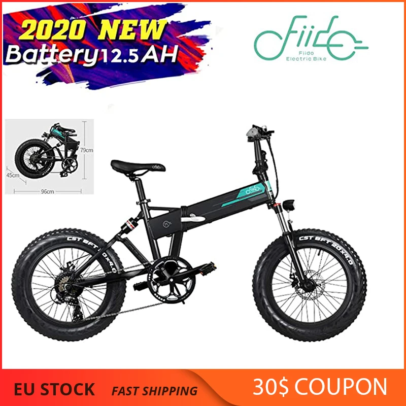 Fiido Roues Pliantes Electriques De 20 Pouces Pneus Larges Vtt Pouces Moteur 250w Derailleur Shimano A 7 Vitesses Batterie Au Lithium De 12 5ah Aliexpress