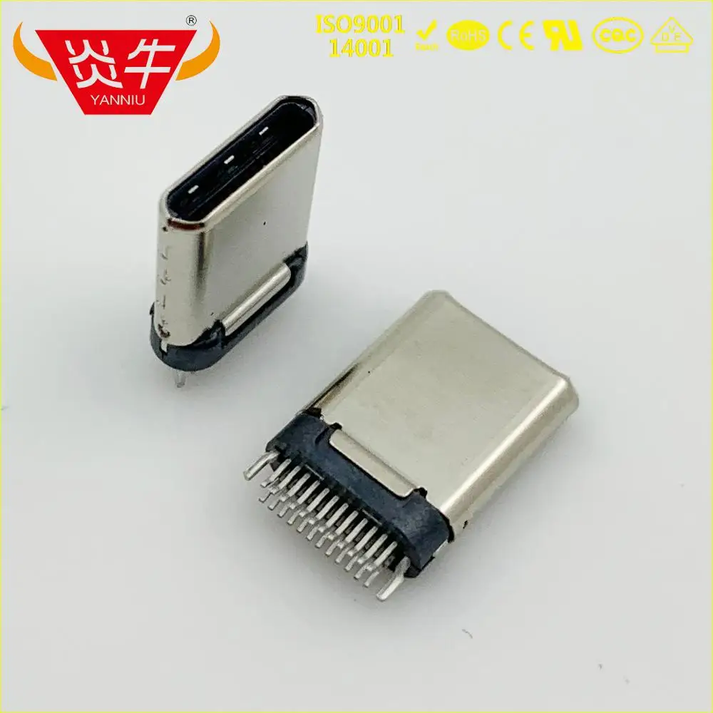 

50Pcs TYPE-C USB 3.0 3.1 24Pin Android Interface port Mobile phone power interface Mobile devices