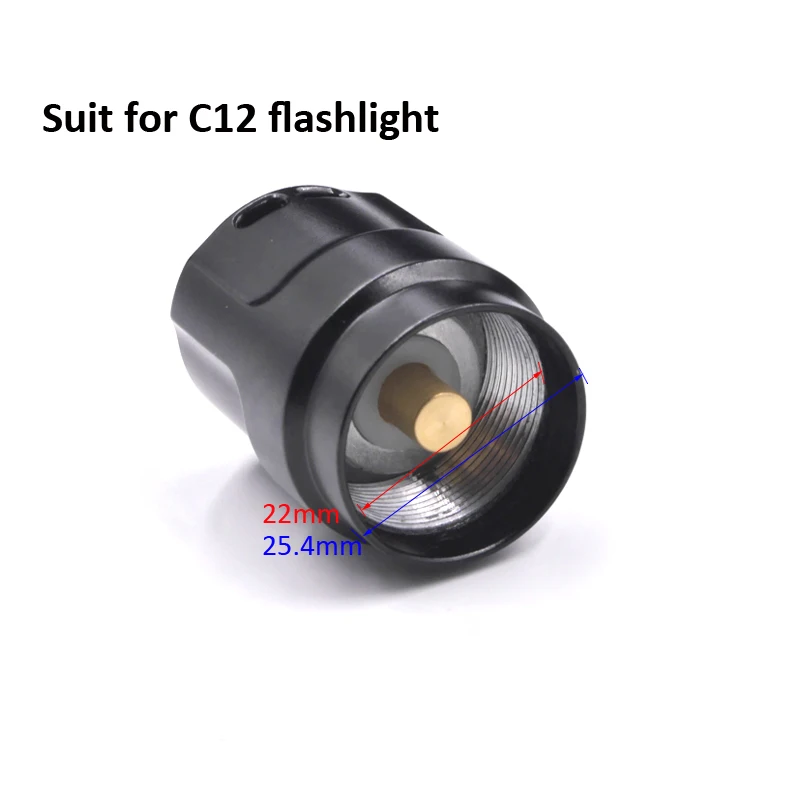 Flashlight Switch Parts WF-501B WF-501A WF-502B C8 C8s C12 Replacement Button Tail Switch