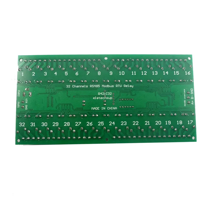 

1pc 12V 32 Channel RS485 Relay Module Serial Switch PLC Controller OD889