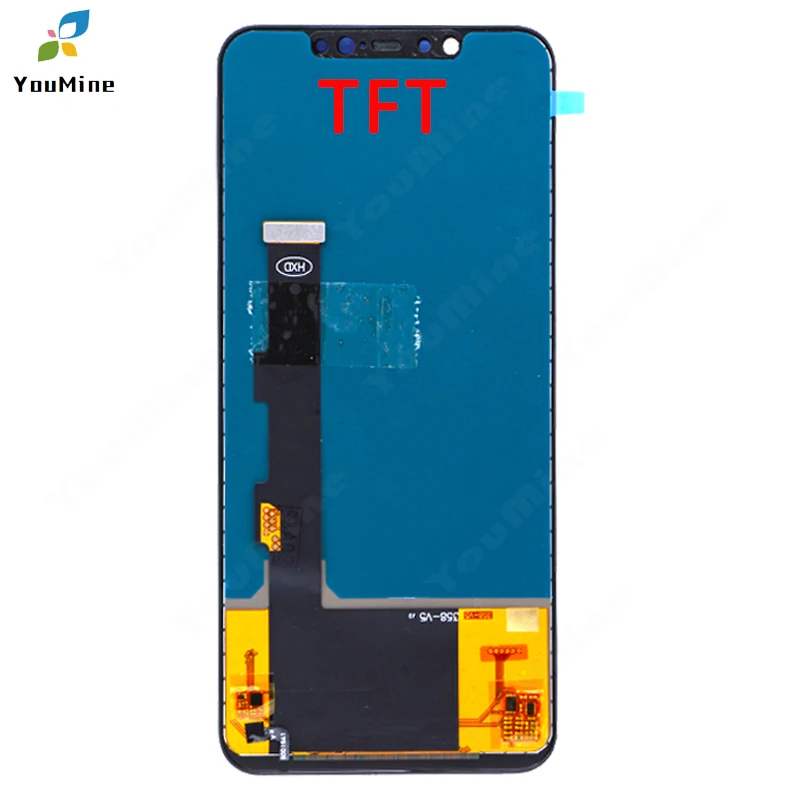 TFT качество для xiaomi mi 8 mi 8 lcd M1803E1A дисплей с сенсорным экраном дигитайзер сборка запасные части для xiaomi mi 8 lcd