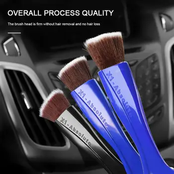 

Car Cleaning Brush Dusting Remove Double Side For Air Conditioning Panel Gap Auto Wash Tools Car Meter Detailing Cleaner