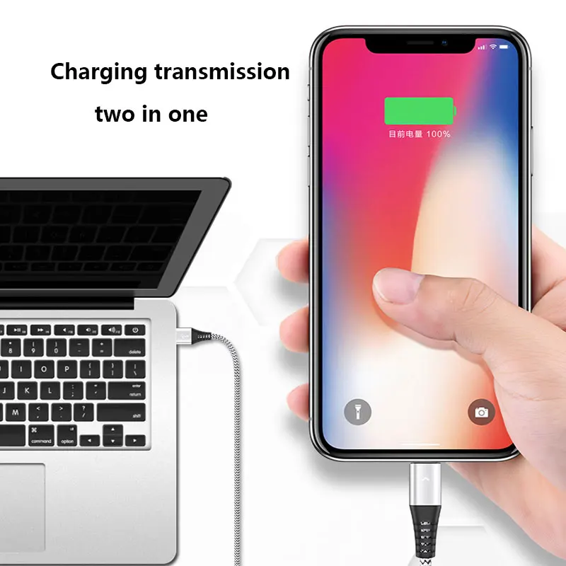 Cafele type-c USB кабель 3A Lndicator Light type c кабели для зарядного устройства USB для Xiaomi Mi9 Mi8 samsung Redmi Note 7 huawei Glory Oppo
