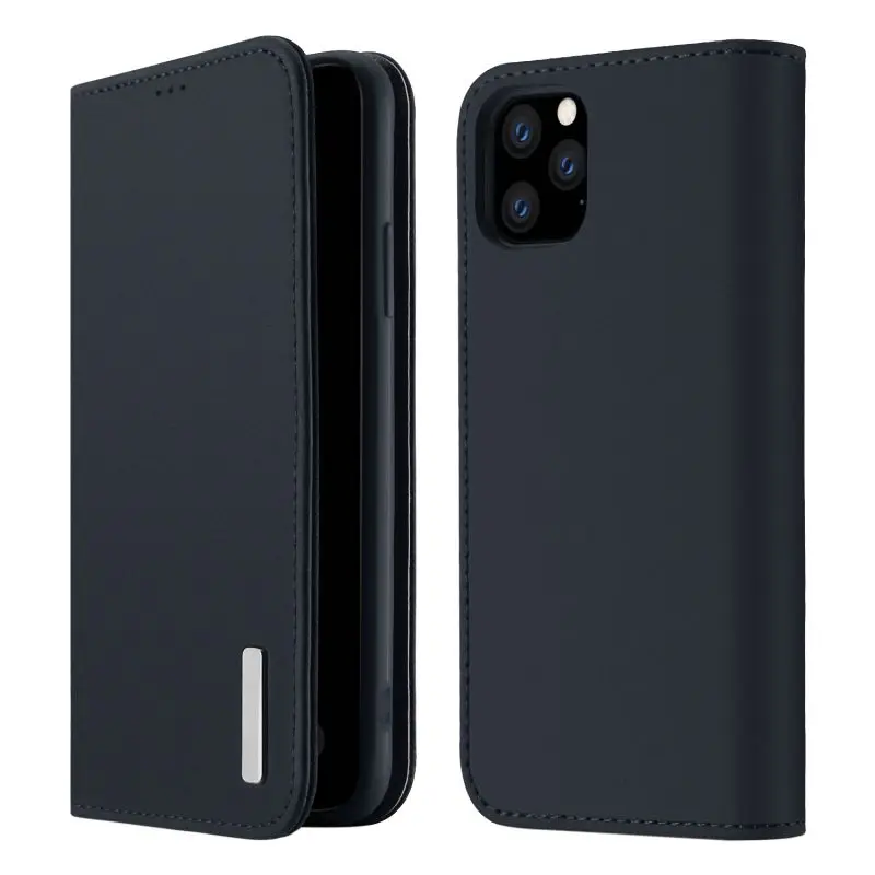 

Magnetic Case Leather Flip Wallet Cover For iPhone 11 Pro Max Full Body Business Back Cover For iphone 11 Case Leather Flip