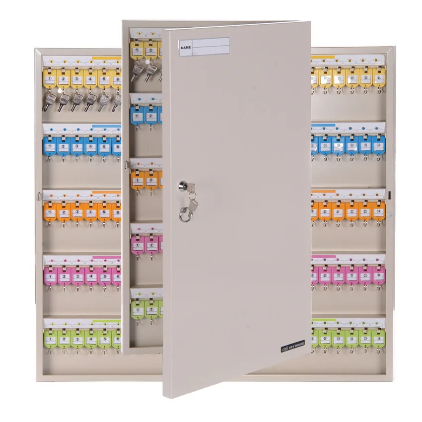 

Wholesale Deli 9326 Key Management Box 120 Key Box Key Safe-Deposit Box Magnetic Lock Wall Mountable