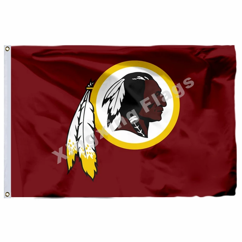 Washington Redskins нации 3ft X 5ft полиэстер баннер летающие Размеры № 4 90X150 см Изготовленный На Заказ Флаг - Цвет: B1