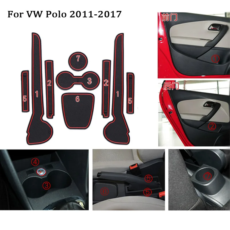 For 2018 2019 1117 Vw Polo 6r Gti Volkswagen Polo Mk5 Mk6 Accessories