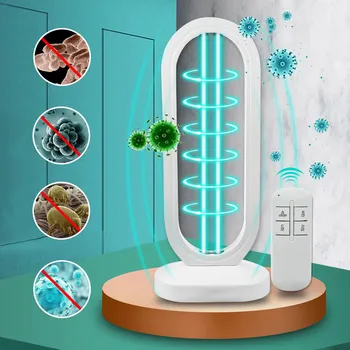 

30W 40w UV Sterilizer Ozone Light Remote UVC Disinfection Germicidal Lights Kill Mites Air Purifier Bacterial Lamp Sterilization
