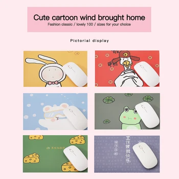 

Creative Cute Mouse Pad Mat Computer Peripherals Accessory Desktop Non-slip Pad Gamer Gaming Mouse Pad Desk Mat