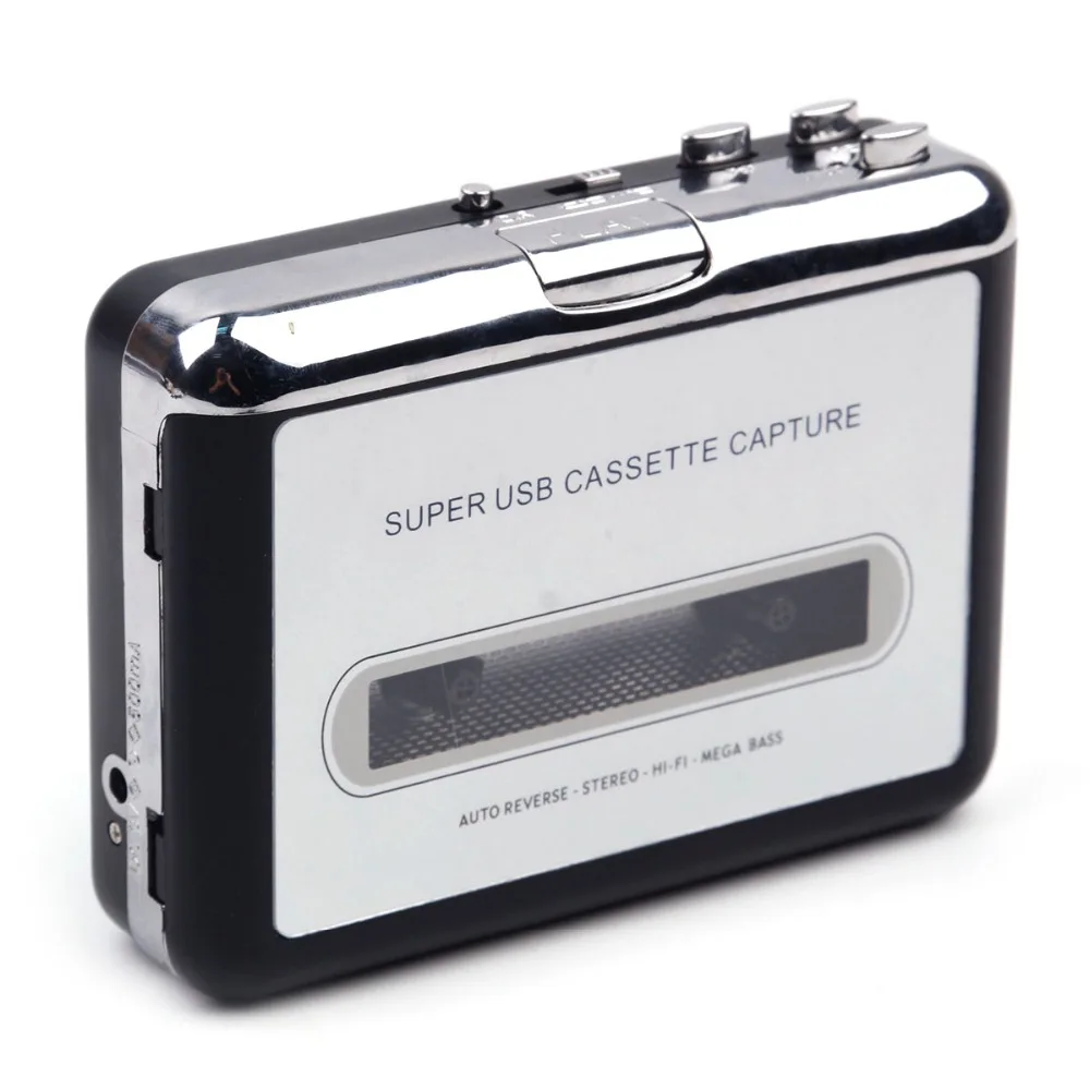 Кассетный проигрыватель, портативный usb-кассетный плеер, записывающая кассета, конвертер, цифровой аудио музыкальный плеер, дропшиппинг