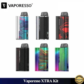 

Original Vaporesso XTRA Kit with 900mAh Built in Battery Vape 2ml Cartridge Unipod Electronic Cigarette vs Osmall Kit Vaporizer