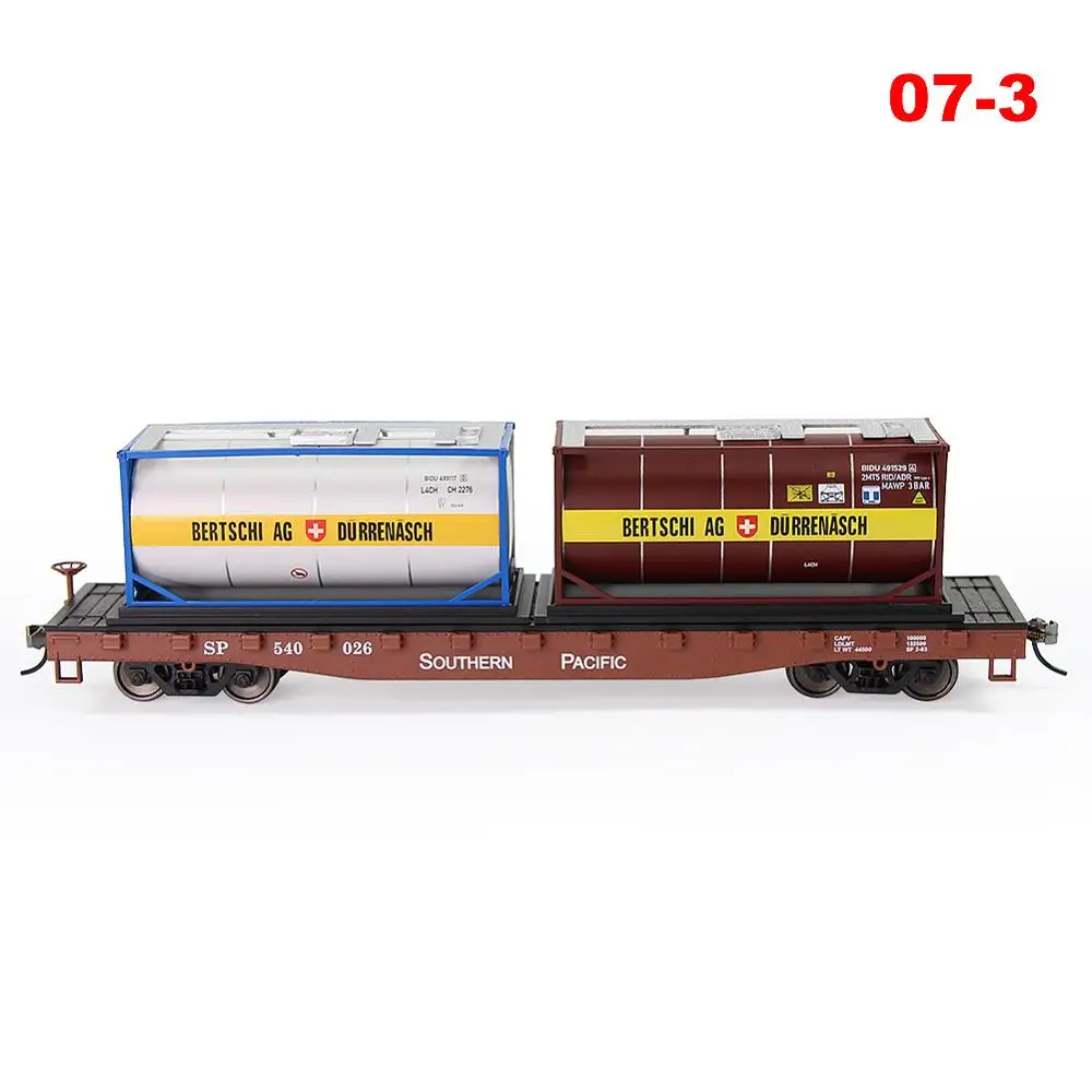 C8723 2 шт. 1:87 20ft контейнер масляного бака сборный дом с доставкой в грузовых
