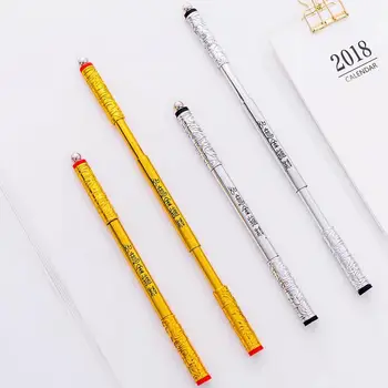

1PC Smooth Surface Ant-slip Anti-drop Spinning Rotation Pen With Pen Head For Fluent Writing For kids Retractable Gel Pen