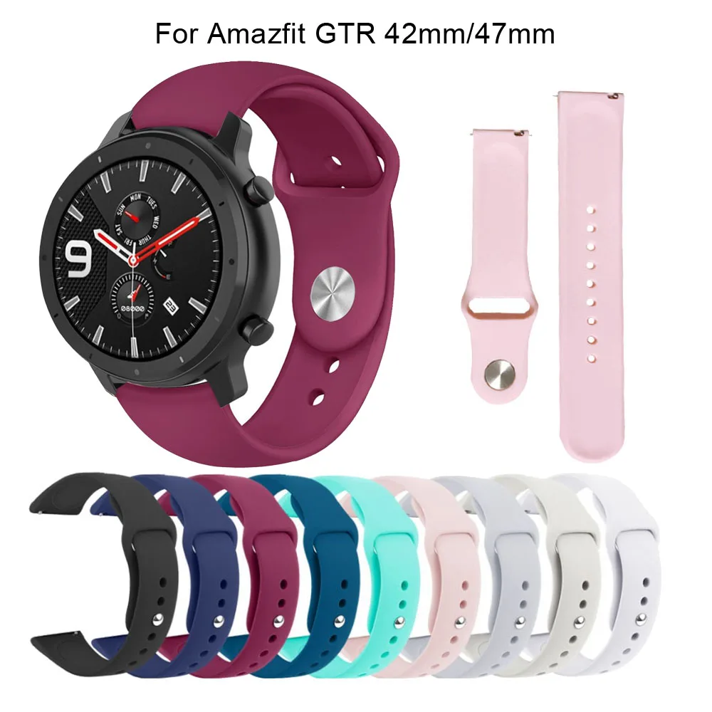 Ремешок для часов Huami GTR Xiaomi Amazfit GTS gtr 47 мм 42 Смарт часы браслет