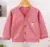 Унисекс Малыш Baby Boys Girls Jacket Детская Трикотажная куртка Boys Girls Кардиган Осень/зима Детская Куртка Младенческий Свитер 1-5Y