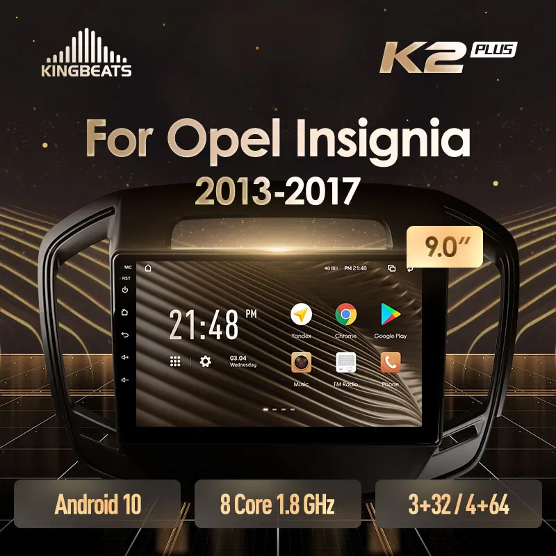 KingBeats штатное головное устройство For Opel Insignia Buick Regal 2013 2017 автомагнитола на андроид
