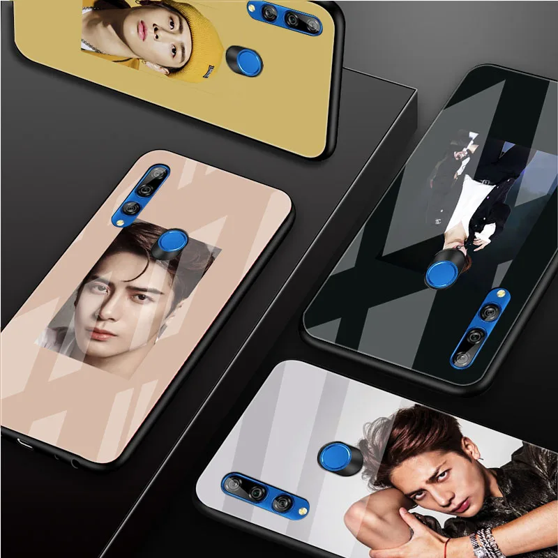 GOT7 Джексон чехол для телефона из закаленного стекла Huawei honor 8X 9 10i 20i 20Lite 20Pro 30 Pro