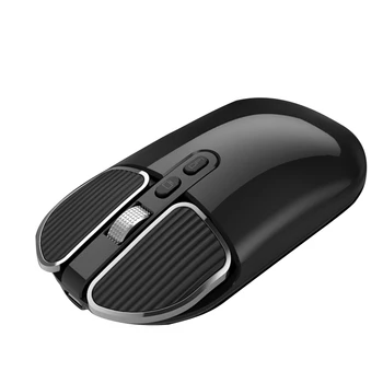 

Bluetooth 2.4G Dual Mode Wireless Ai Voice Control Mouse Rechargeble Quiet Business USB Charge Mice Remote Controll