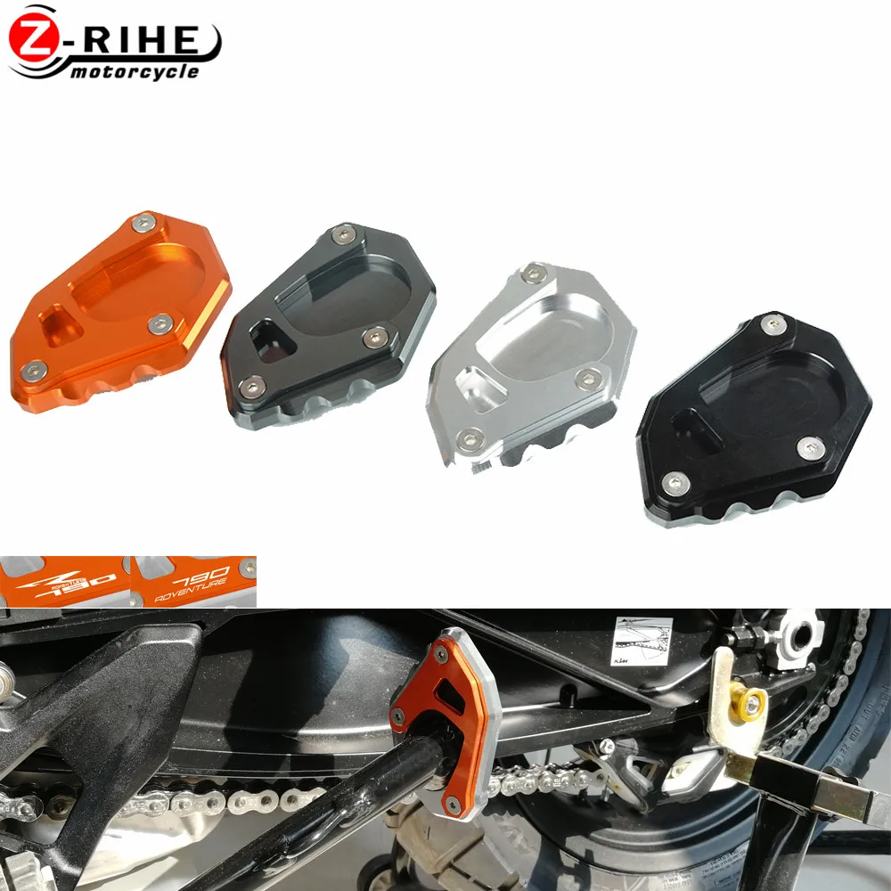 Aluminum Motorcycle Accessories Sidestand Kickstand foot Support Side Stand Enlarge For KTM 790ADVENTURE 790 ADVENTURE R/S