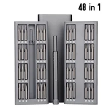 48 in 1 Mini Screwdriver Set Magnetic Precision Screwdriver Bits Torx Computer Phone Repair Tool Kit Electronic Device Hand Tool 48 in 1 Mini Screwdriver Set Magnetic Precision Screwdriver Bits Torx Computer Phone Repair Tool Kit Electronic Device Hand Tool