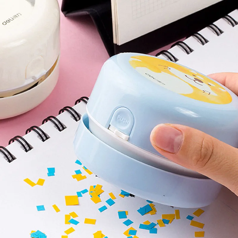 

Portable Durable Desk Vacuum Nylon Brush Electric Sweeping Machin Spiral Blade Computer Cleaning Brush Desktop Vacuum Cleaner