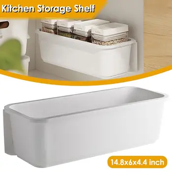 

Multifunctional Hanging Storage Basket Wall-mounted Storage Kitchen Drawer Shelf Rack Cabinet Push-pull Basket for Seasoning