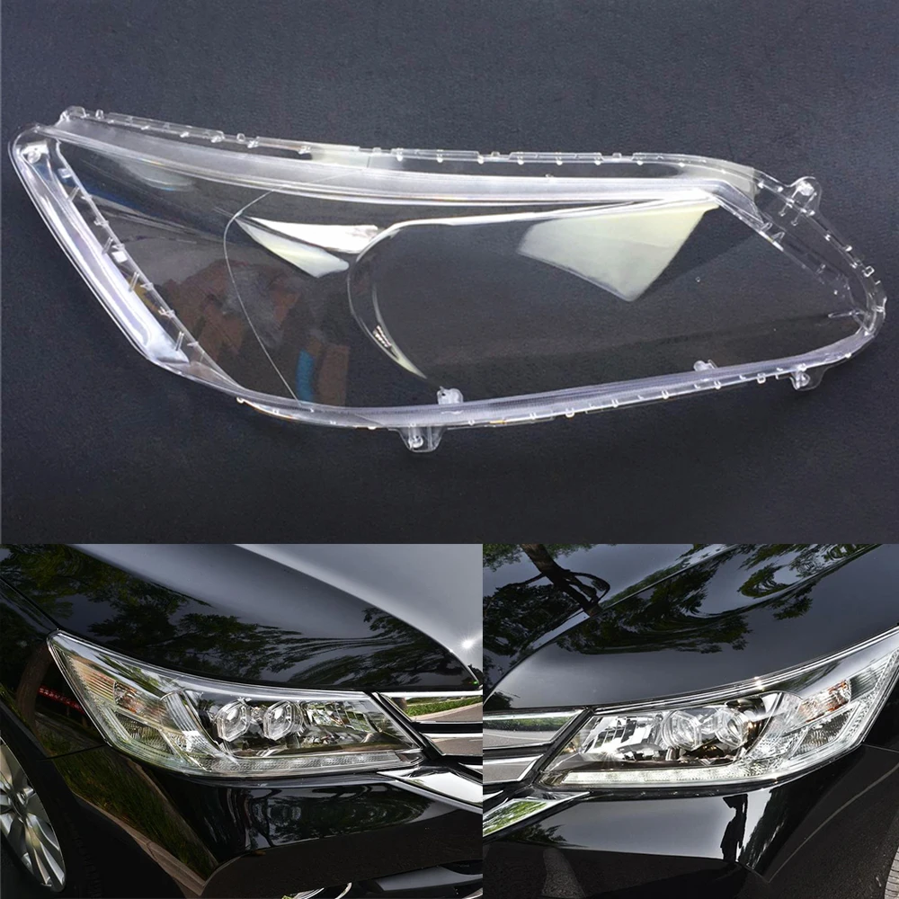 

Car Headlight Lens For Honda Accord 2014 2015 2016 2017 2018 Headlamp Cover Car Replacement Lens Auto Shell Cover