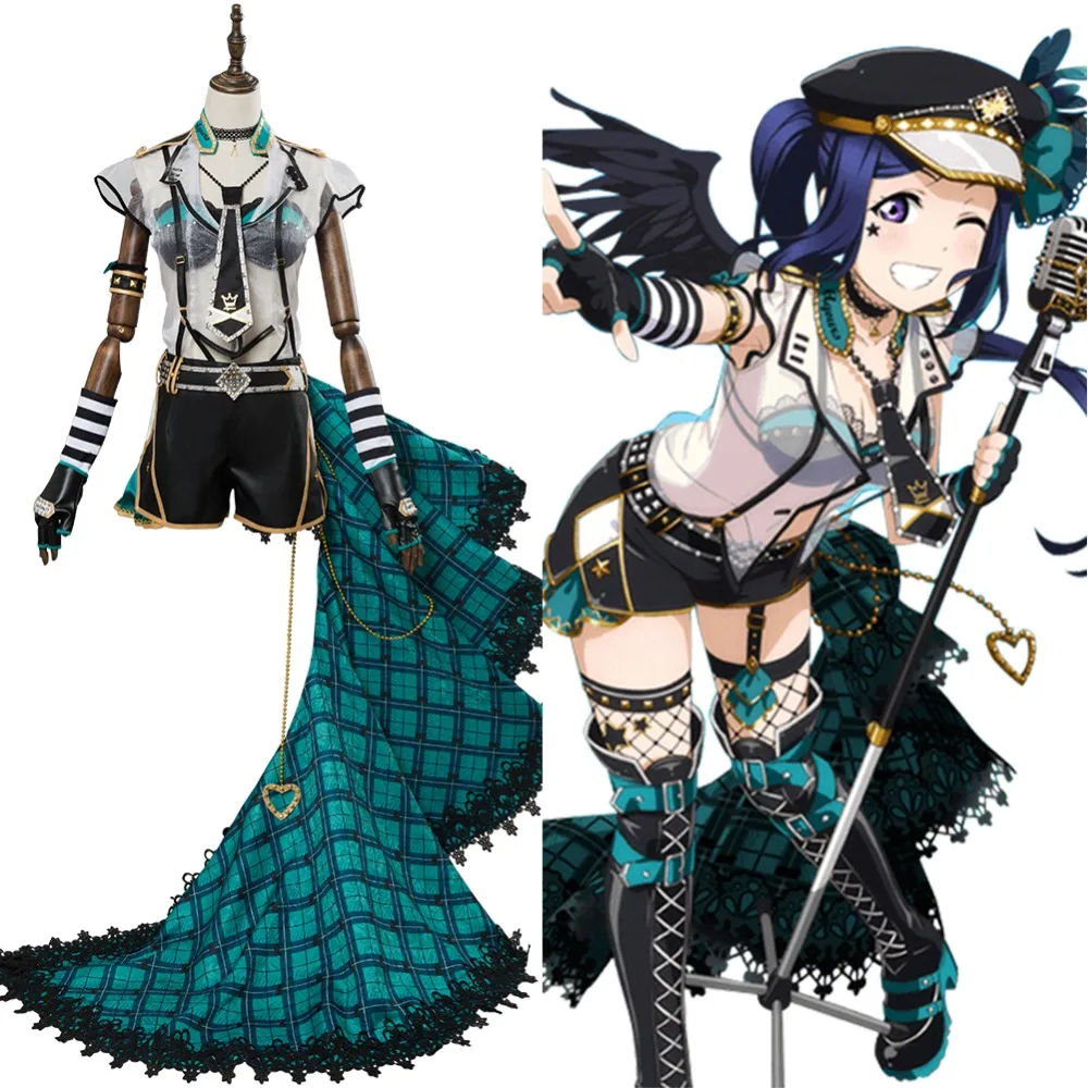 

Love Live! Sunshine!! Kanan Matsuura Punk Rock Cosplay Costume