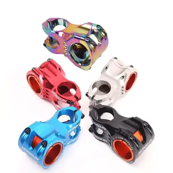 

Bicycle Stem Mountain Road Bike Stem Foldable Bicycle Handlebar Aluminum Alloy Fixed Gear Stem Colorful Cycling Riser Bolts
