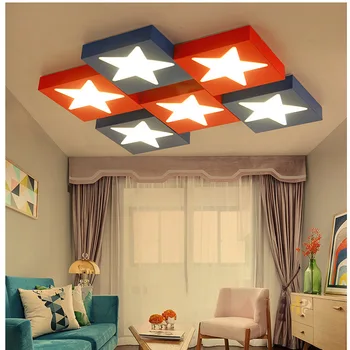 

Simple LED Cartoon CHILDREN'S Room Ceiling Lamp Creative Fashion DIY Cool Boys And Girls Bedroom Ceiling Lamp