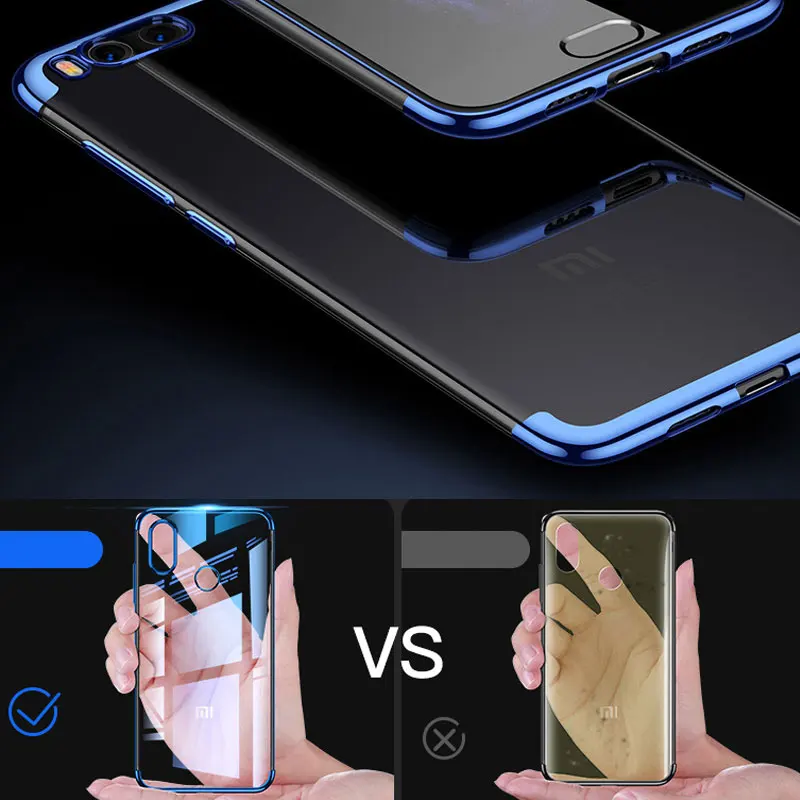 Прозрачный чехол для телефона xiaomi a2 Чехол 9 9SE 8 Redmi K20 Note 6 5 Pro Plus 6A роскошный мягкий