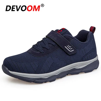 

Running Shoes For Men Women Casual Elderly Safety Jogging Walking Shoes LightWeight Strap Sport Shoes Woman Comfort Sneakers Men