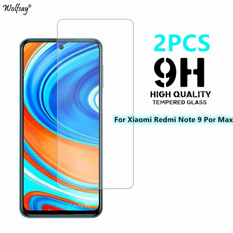 2 шт. Защитное стекло для Xiaomi Redmi Note 9 Pro Max|Защитные стёкла и плёнки| |