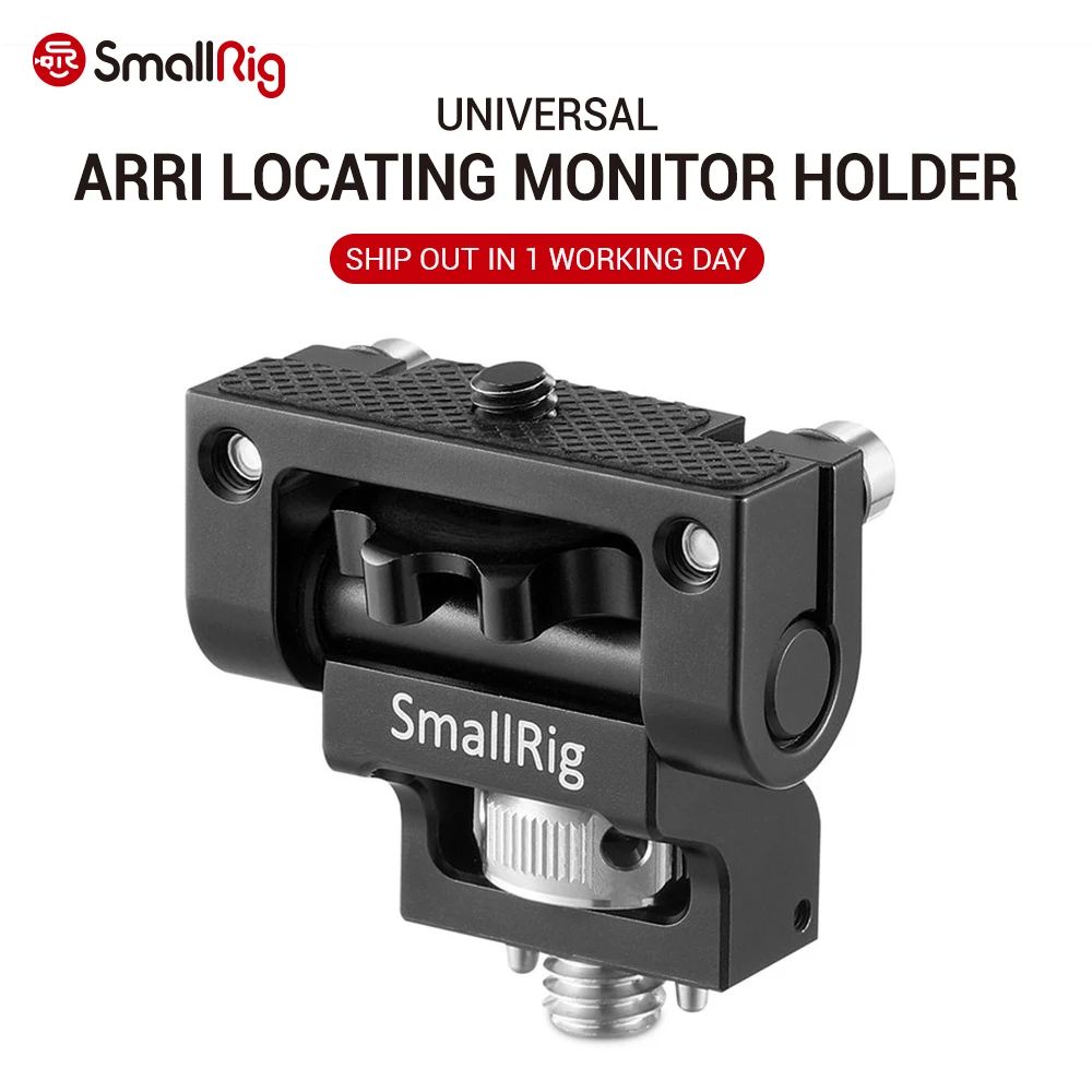 Держатель для монитора с двойной камерой SmallRig шарнирное крепление EVF контактами