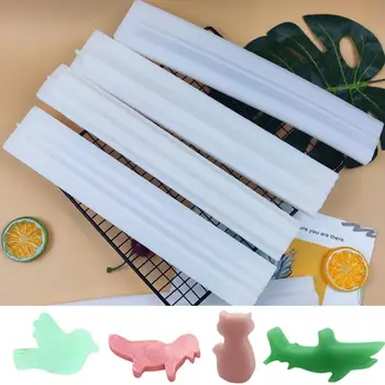 

Bird Dinosaur Cat Shark-shaped Tube Silicone Mould Cat Shape Silicone Column Moud Silicone Column Soap Mould DIY Cake Decor