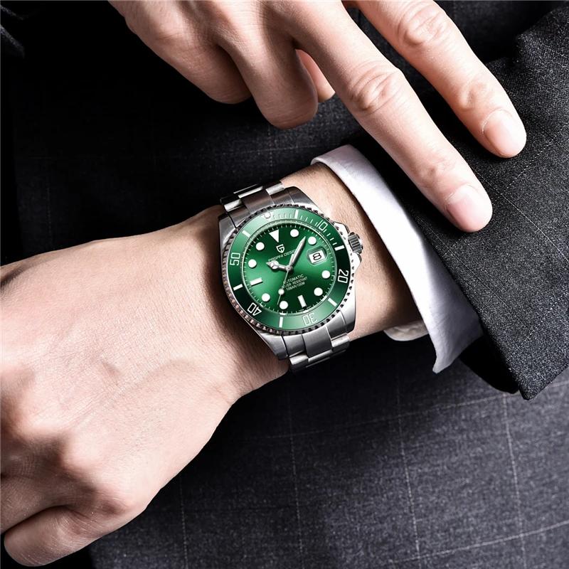 2019 NEW PAGANI DESIGN Top Brand Luxury Automatic Mechanical Watch Men stainless Steel Waterproof Business Relogio Masculino