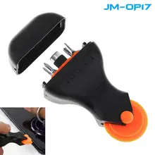 JAKEMY JM-OP17 Мини Многофункциональный 9 в 1 инструмент Роллинг открывалка и отвертка Набор для ремонта телефона