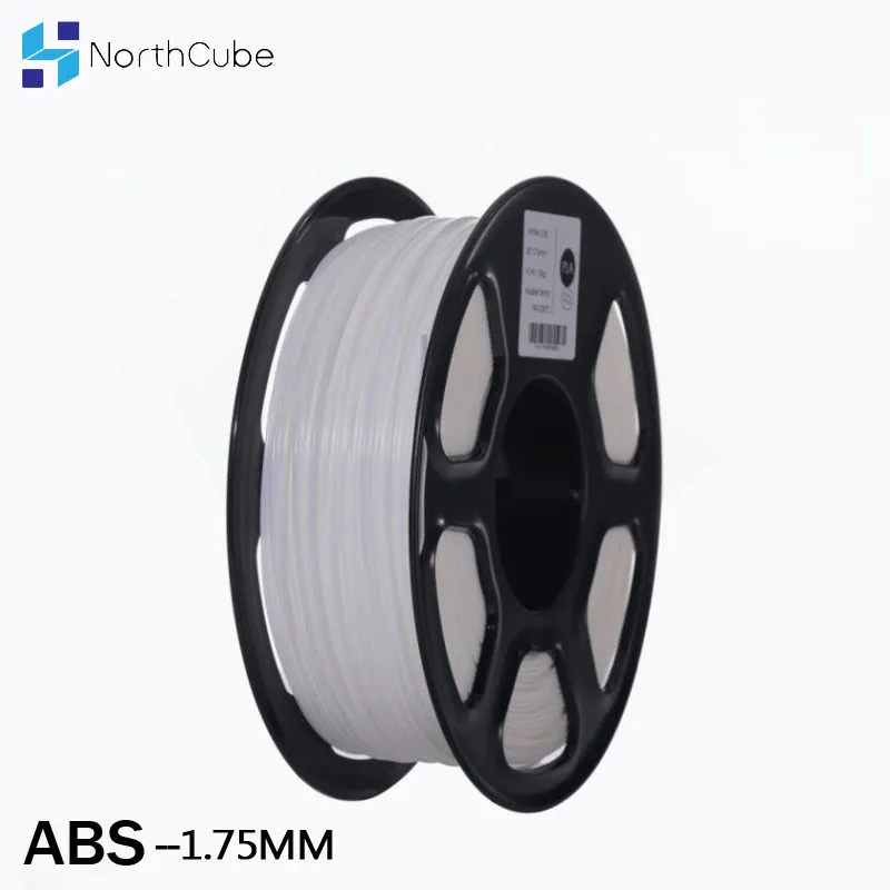 ABS нити для 3D принтера 1,75 мм 1 кг печатные материалы 3D пластиковые нити для печати белые