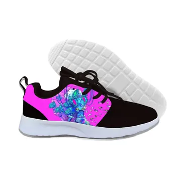 

2019 Summer New Fashion 3D Print Abstract Art Shoes Unisex Visual Feast Hip Hop Style Hot Sale Sneakers