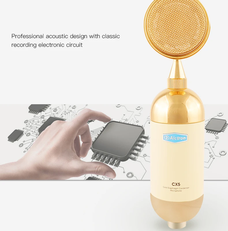 100% Original Alctron CX5 Large Gold Plated