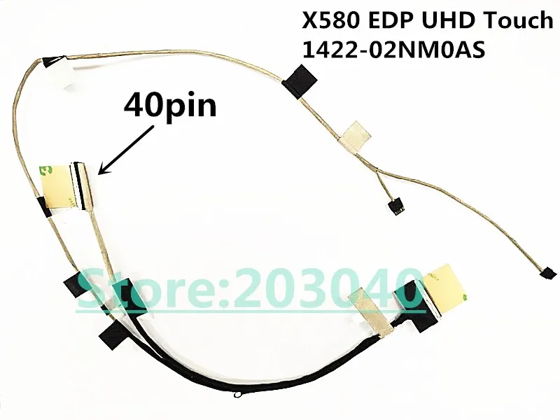 New for ASUS X580 X580NV X580BP X580VD LCD Screen Cable 30PIN 1422-02NN0AS New for ASUS X580 X580NV X580BP X580VD LCD Screen Cable 30PIN 1422-02NN0AS