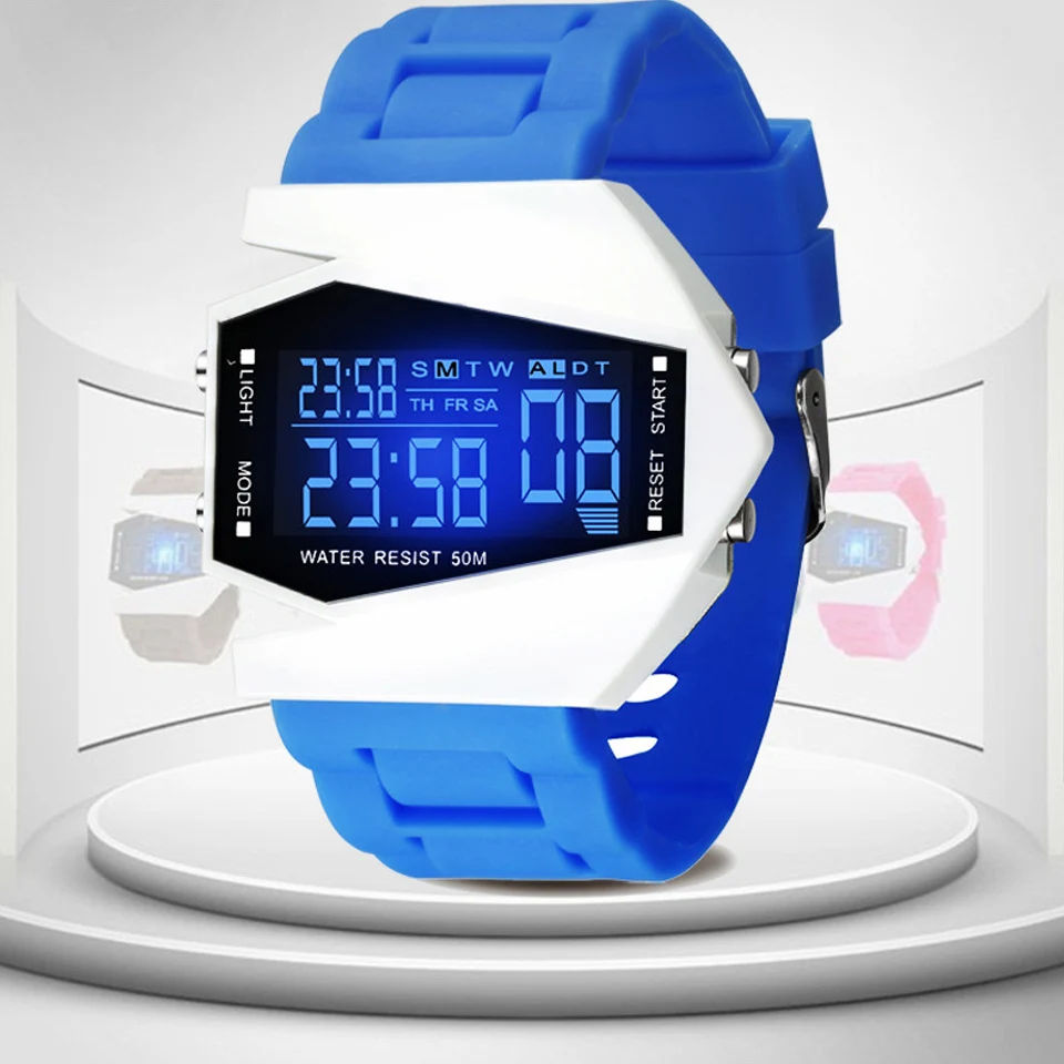 Children Safety Wristbands Boy Waterproof clock Men Women Fashion Luminous Electronic Student movement Wrist Watches Gift Hot Sa|sa|sa sa |