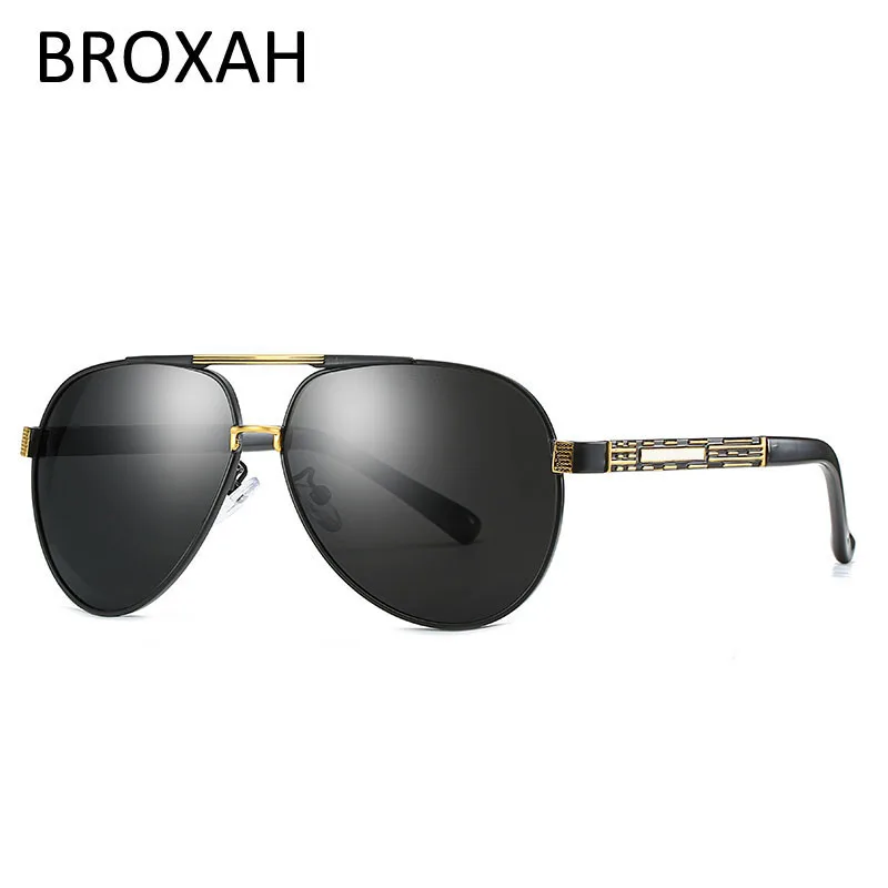 

Fashion Polarized Sunglasses Men Brand Designer Quality Driving Glasses Mens Shades Pilot Sunglasses Metal Oculos Masculino