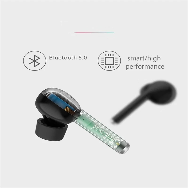 Портативный TWS5.0 Bluetooth гарнитура беспроводная в ухо бинауральная функция вызова HIFI Качество звука беспроводная зарядная коробка автоматическая загрузка