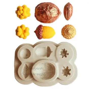 

Yueyue Sugarcraft Nut silicone mold fondant mold cake decorating tools chocolate gumpaste mold